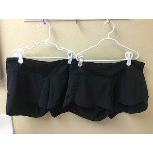 Lululemon Speed Up Short 2” (set of 2)